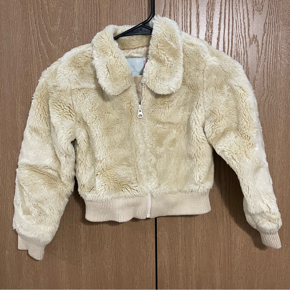 Toddlers Old Navy Fuzzy Zipup Jacket